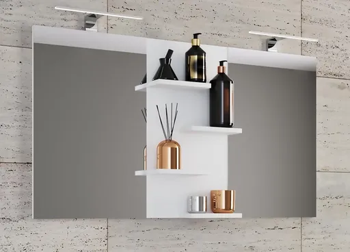 VCM Zrcadlo Budasi, bílé