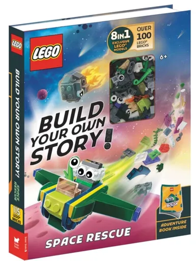 LEGOÂ® Books: Build Your Own Story: Space Rescue (with over 100 LEGO bricks and exclusive models to build) - Buster Books, LEGOÂ®