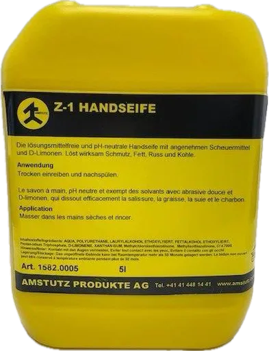 Mycí pasta na ruce Amstutz Z 1 5 l s citrónovou vůní EG11582005