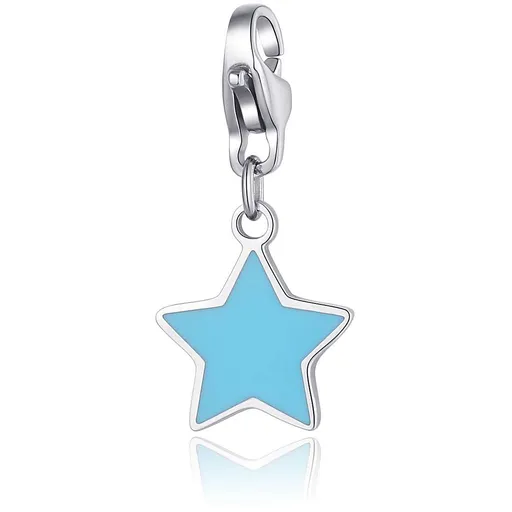 S'Agapõ Ocelový přívěsek Hvězdička Happy SHA396