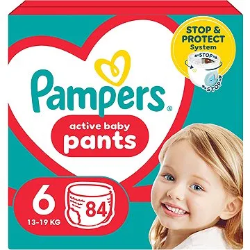 PAMPERS Pants Extra Large vel. 6 (84 ks) - Mega Box (8006540069530)