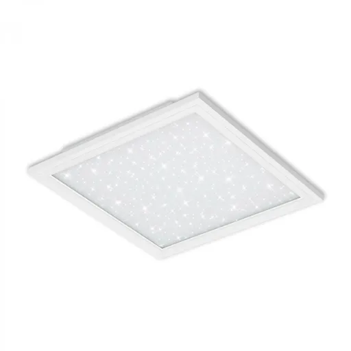 ROZBALENO BRILONER Hvězdné nebe svítidlo LED panel, 45 cm, 2200 lm, 22 W, bílé BRILO 7391-016
