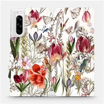 Flip pouzdro na mobil Sony Xperia 5 - MP01S Rozkvetlá louka (5903516754120)