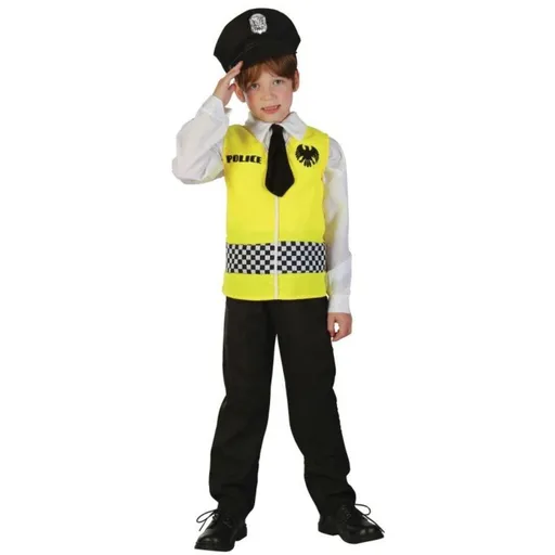 Made dětský Kostým na karneval Policie, 120-130 cm