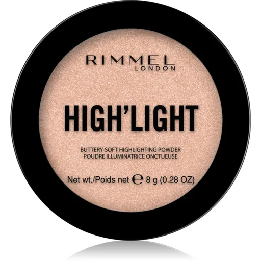 Rimmel High'light kompaktní pudrový rozjasňovač odstín 002 Candelit 8 g