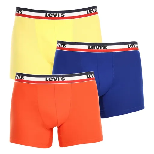 Levi's 3PACK pánské boxerky vícebarevné (100002870 010) M