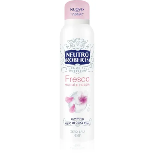 Neutro Roberts Monoi e Fresia deodorant ve spreji s 48hodinovým účinkem 150 ml