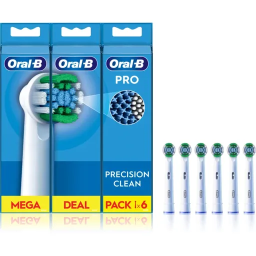 Oral-B PRO Precision Clean náhradní hlavice pro zubní kartáček 6 ks