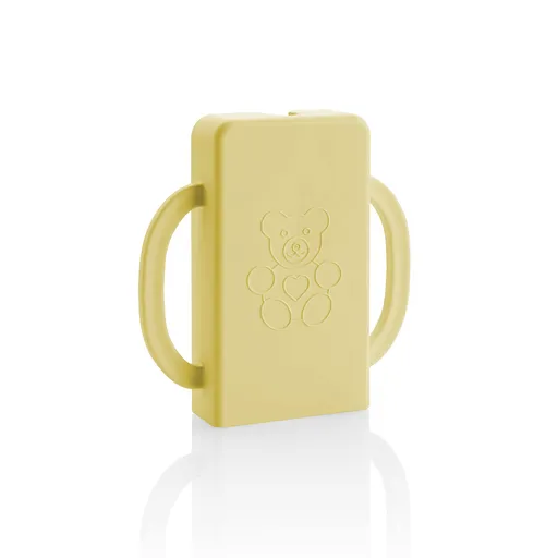 Kapsáček Ochranný obal na dětskou kapsičku žlutý