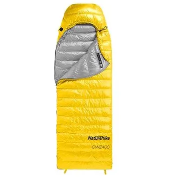 Naturehike péřový spací pytel CWZ400 550FP 930g vel. L - žlutý (6927595765364)