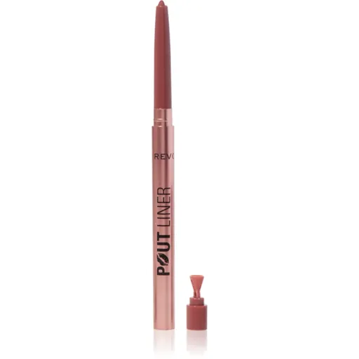Makeup Revolution Pout Liner tužka na rty pro zvětšení objemu odstín Doll Warm Nude 0.2 g