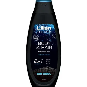 LILIEN Sprchový gel & šampon Ice Cool 400 ml (8595196906301)