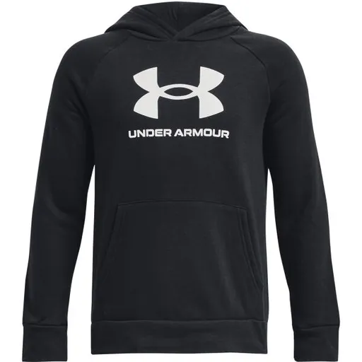 Under Armour RIVAL Chlapecká mikina, černá, velikost M