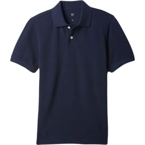 GAP PIQUE Chlapecké tričko, tmavě modrá, velikost