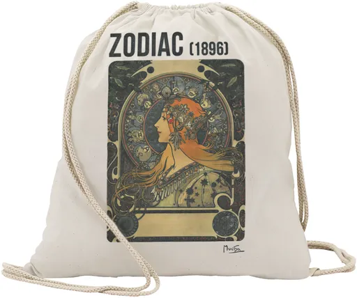 Plátěný sáček Alfons Mucha – Zodiak