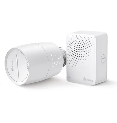 TP-LINK Kasa KE100 KIT Matter - Základní sada chytrého termostatického radiátorového ventilu Kasa KE100+KH100