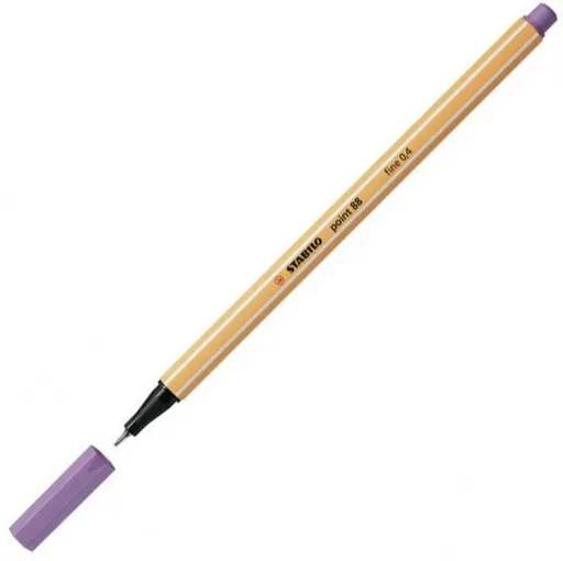 Liner Stabilo point 88 – 62 šedo fialová