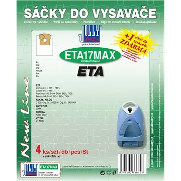 Sáčky do vysavače ETA17 MAX - textilní - vůně Cherry (3189/CHE)