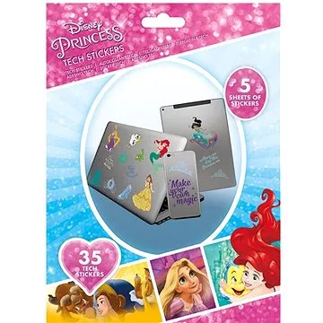 Sada technických samolepek Disney princezny