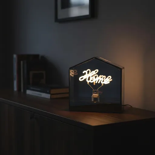 Skleněná dekorace Home, 15 x 15 cm