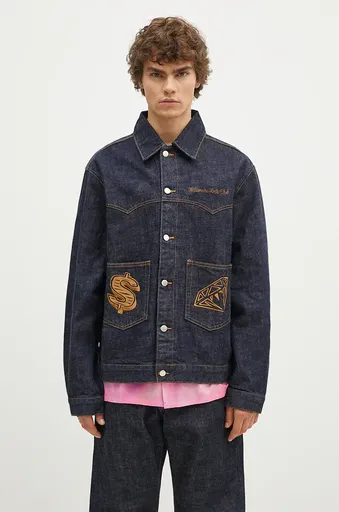 Džínová bunda Billionaire Boys Club Diamonds & Dollars Selvedge Denim