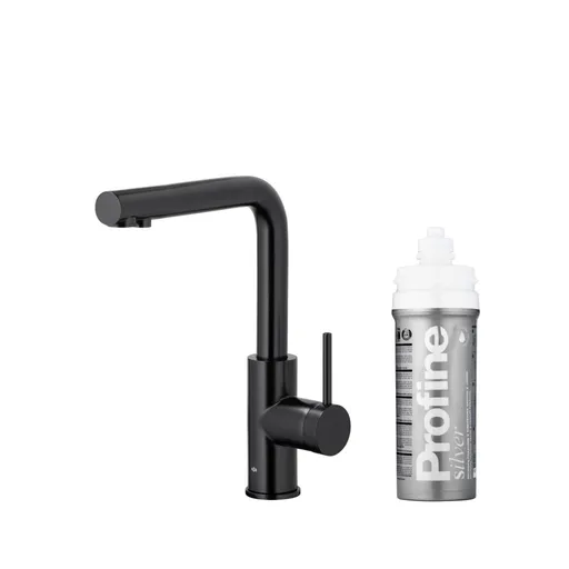 KFA Baterie dřezová DUERO PURE BASIC, s filtrací, černá 6623-914-81