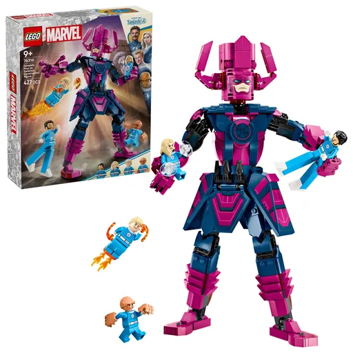 LEGO® Marvel 76316 Fantastická čtyřka vs. sestavitelná figurka Galactuse