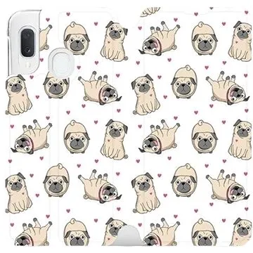 Flipové pouzdro na mobil Samsung Galaxy A20e - M097P Mopsíci (5903226907311)