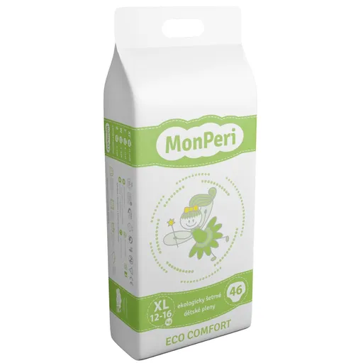 MonPeri ECO Comfort XL 12-16 kg dětské pleny 46 ks