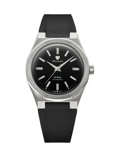 Nivada Grenchen F77 MARKII SST - Black Rubber