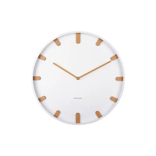 Karlsson 5942WH designové nástěnné hodiny 40 cm