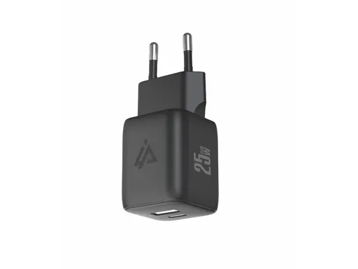 Adaptér USB iPEAX GaN USB/USB-C 90010126 Black