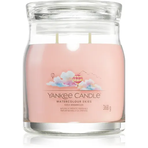 Yankee Candle Watercolour Skies vonná svíčka Signature 368 g