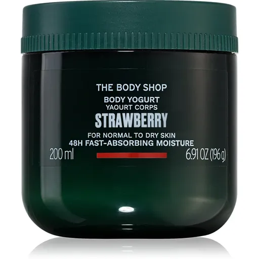 The Body Shop Strawberry Body Yogurt tělový jogurt s vůní jahod 200 ml