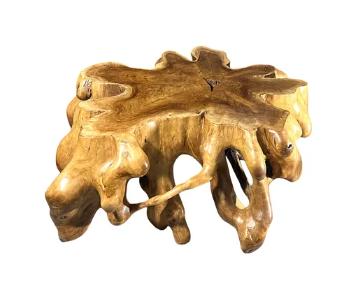 DEOKORK Teakový stolek BRANCH XXV