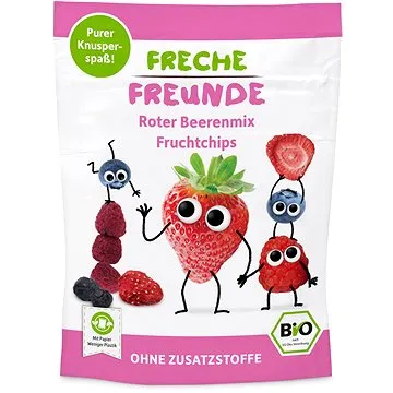 Freche Freunde BIO Ovocné chipsy - Lesní plody mix  10 g (4260618523186)