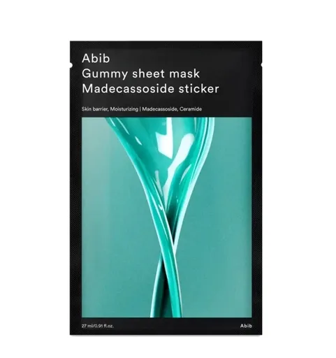 Abib Hydratační plátýnková maska Madecassoside Sticker (Gummy Sheet Mask) 27 ml