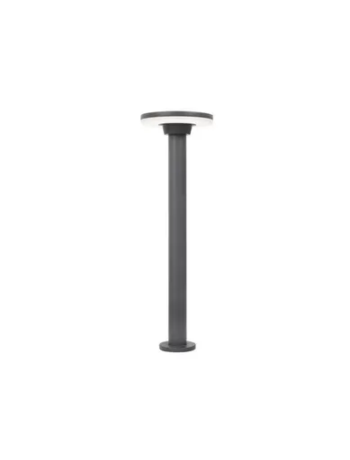 Nova Luce Zahradní lampa SUITE - 12 W, 480 lm, 3000 K, šedá NV 9207167