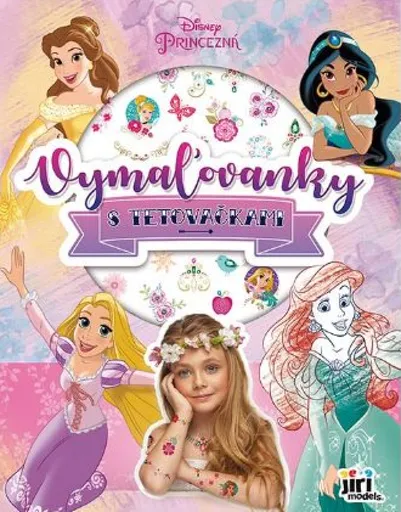 Maľovanky s tetovaním Disney Princezné