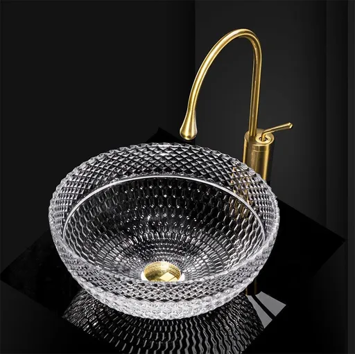 REA Umyvadlo na desku Sue Transparent REA-U4702