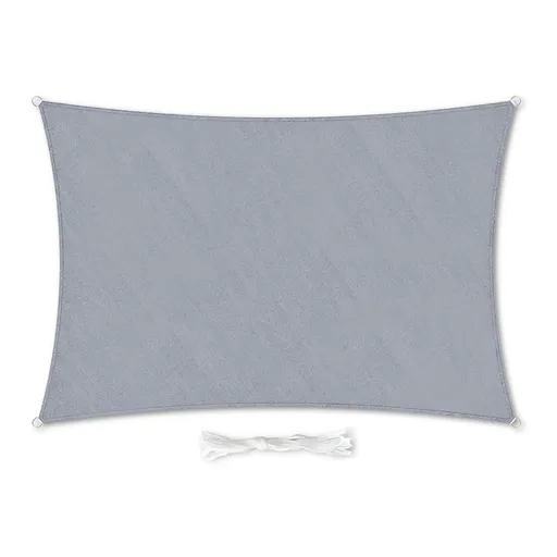 Blumfeldt Pravoúhlá sluneční clona, 2x4 m, s upevňovacími kroužky, polyester, prodyšná