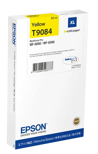 Epson T9084 XL C13T90844N žlutá (yellow) originální cartridge