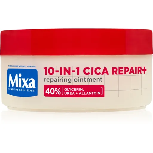 Mixa Urea Cica Repair+ regenerační mast pro velmi suchou pokožku 150 ml