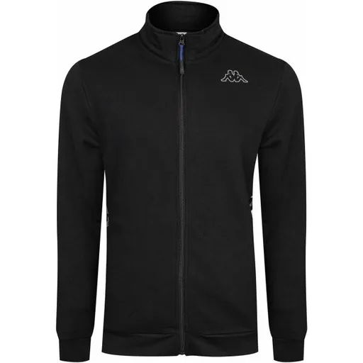 Kappa LOGO DISTE Pánská mikina, černá, velikost