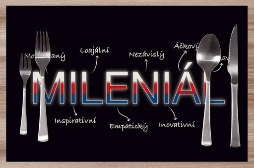 Prostírání Mileniál – vlastnosti