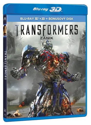 Transformers 4: Zánik (2D + 3D) (3 BLU-RAY)