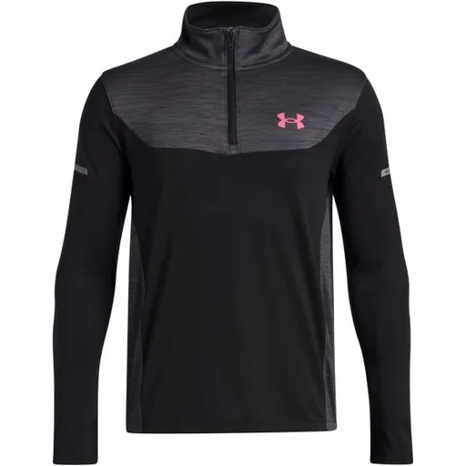 Under Armour TECH UTILITY 1/4 ZIP Chlapecká mikina, černá, velikost XL