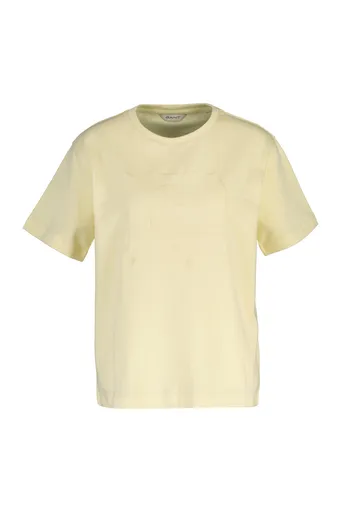 TRIČKO GANT GRAPHIC SS T-SHIRT VANILLA YELLOW