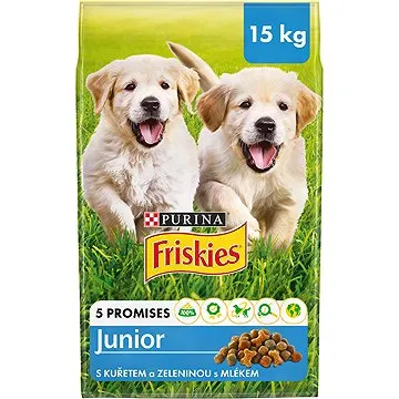 Friskies Junior s kuřetem a zeleninou 15 kg (5997204506887)