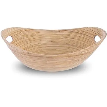 ORION Mísa točený bambus ovál 32x24,5 cm (126825)